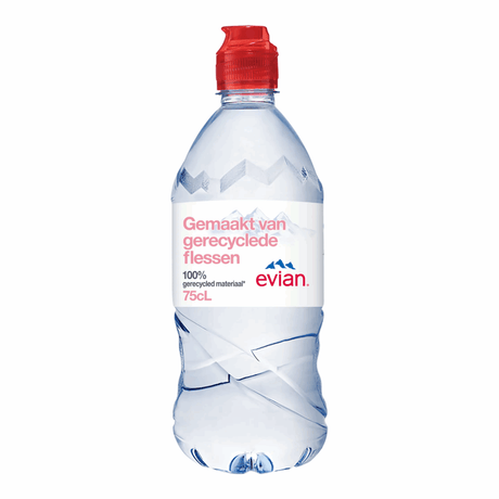 Evian mineralvandshætte (6x 75cl)