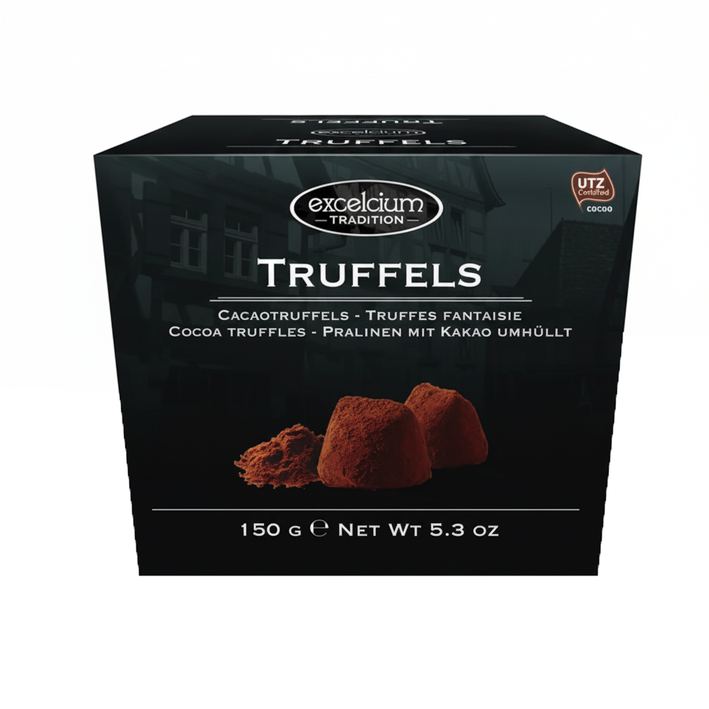 Excelcium trøfler cacao utz (24x 150g)