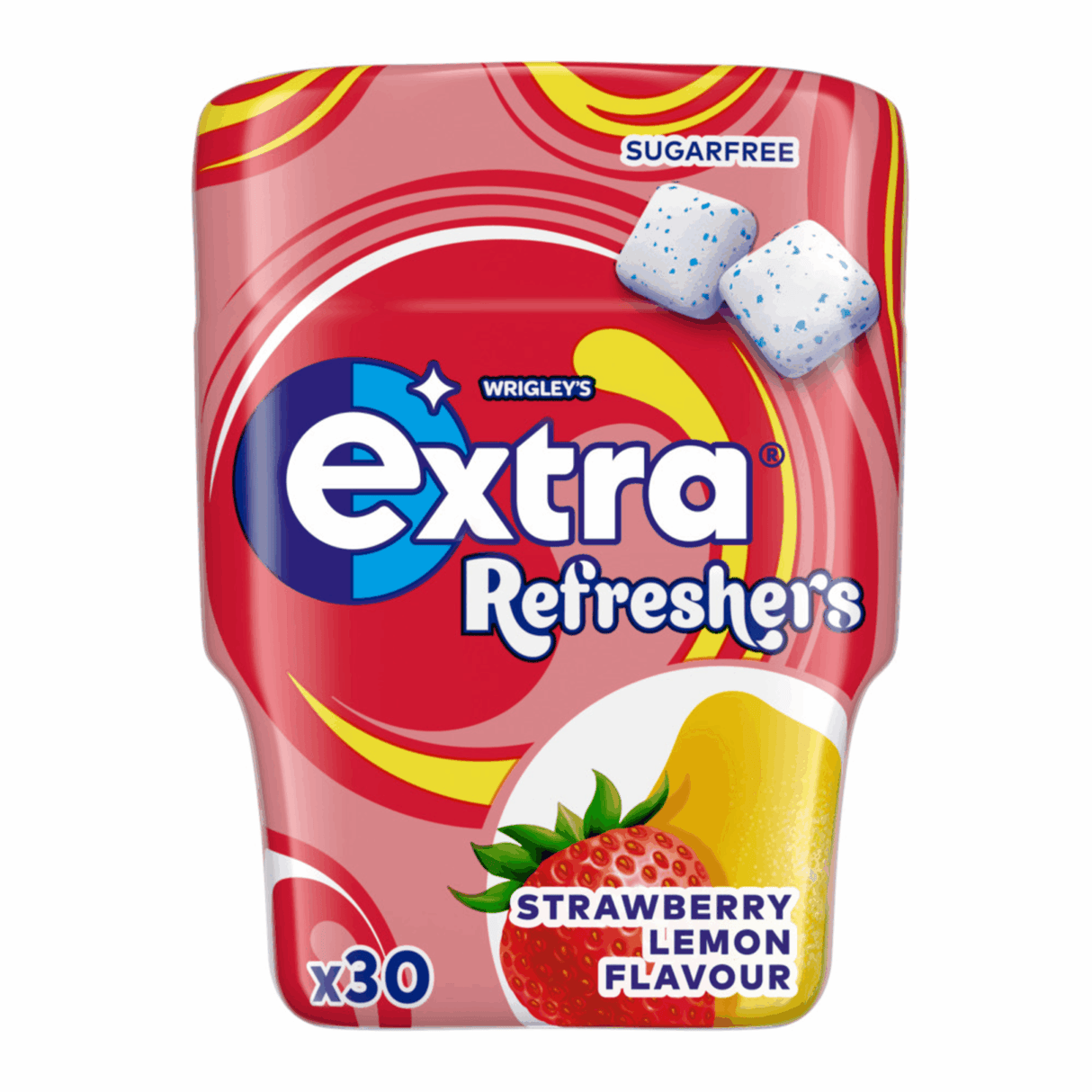 Ekstra flaske genopfrisker jordbærcitron (6x 67gr)