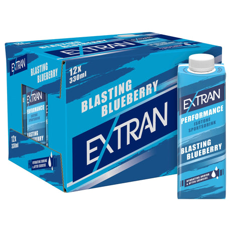 Ekstra præstations blåbærdragt (12x 33cl)