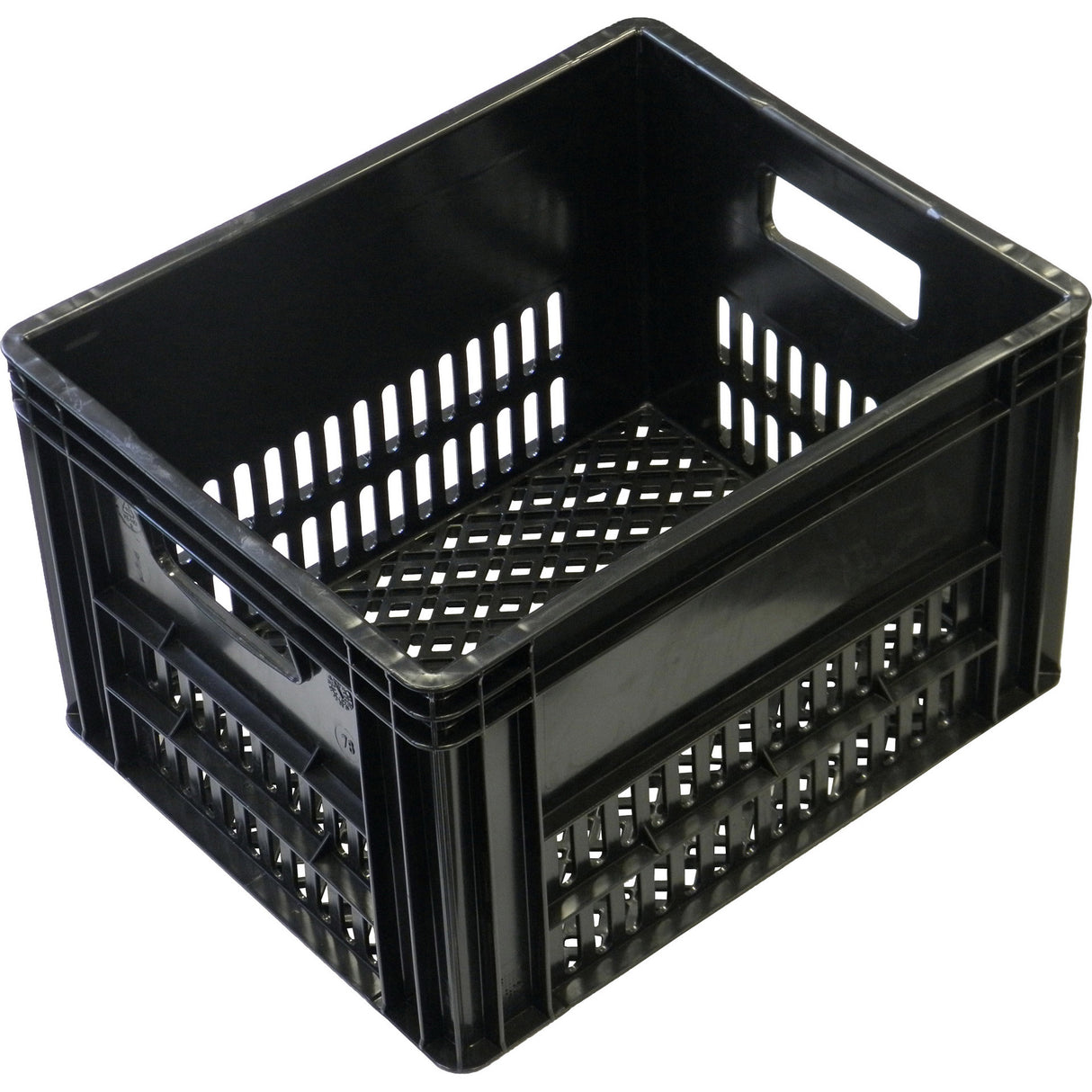 Cykelkasse sort 40 liter