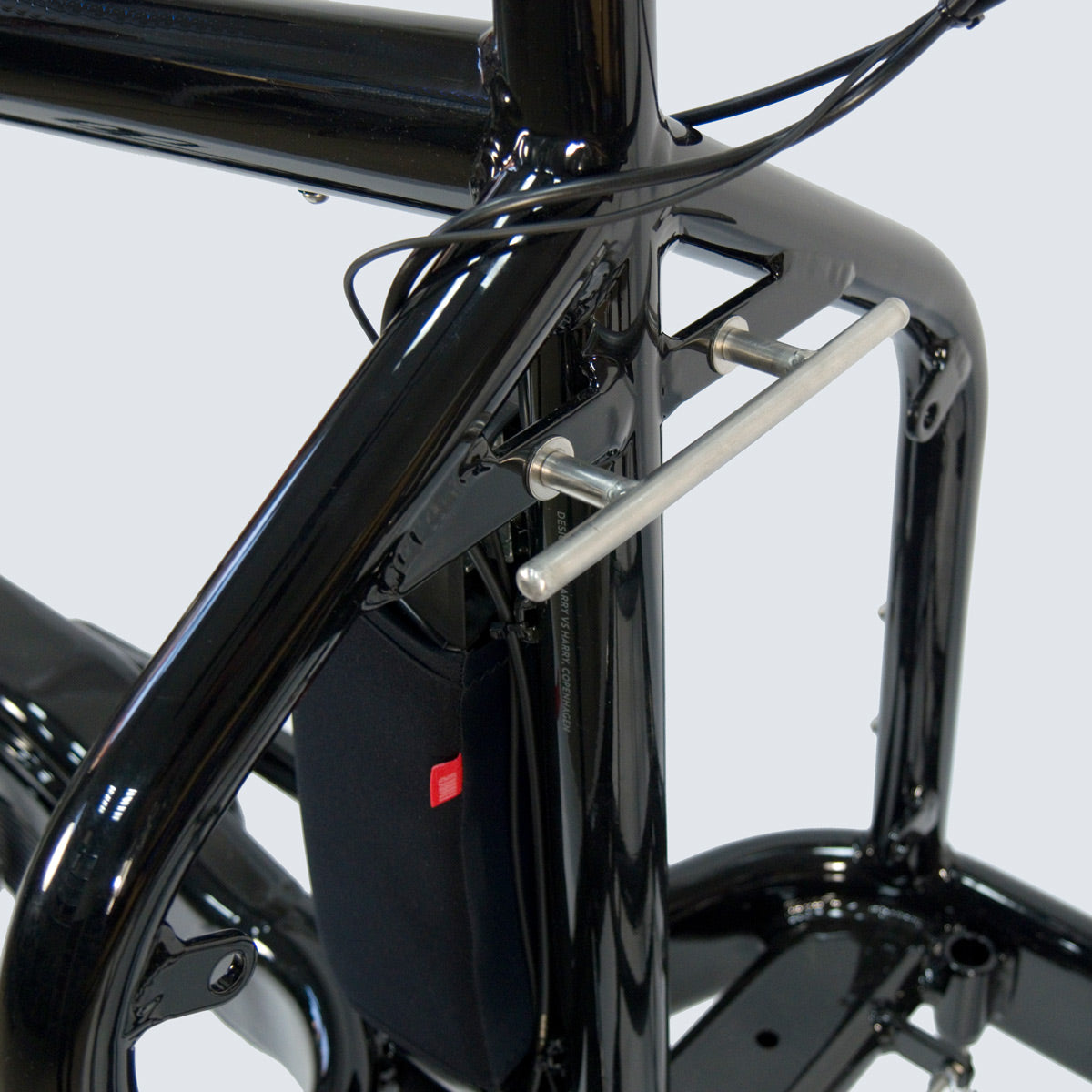 Fahrer cykeltaskeholder bullitt bar sølv