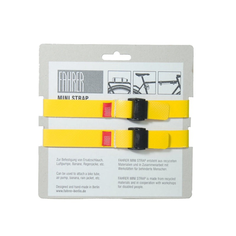 Fahrer cargo mini strop m 35x2cm gul (2 stk)