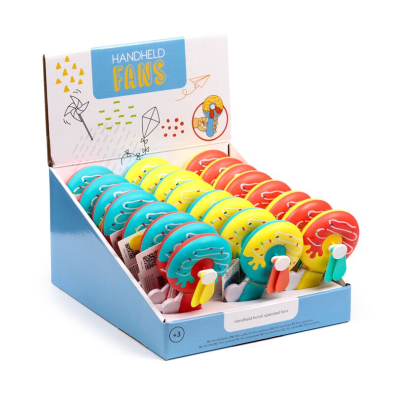 Donut bærbar håndventilator