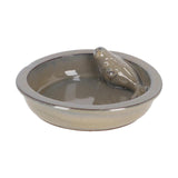 Esschert design vogelbad rond zeehond ø27cm