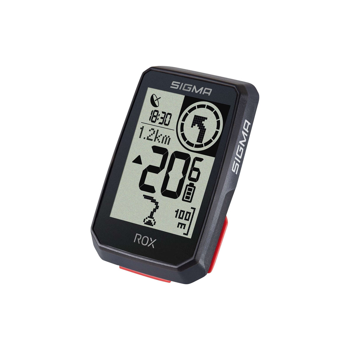 Sigma sport GPS cykelcomputere rox 2.0 endurance sort