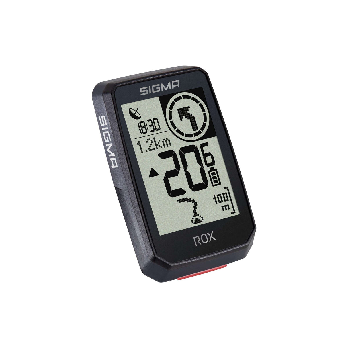 Sigma sport GPS cykelcomputere rox 2.0 endurance sort