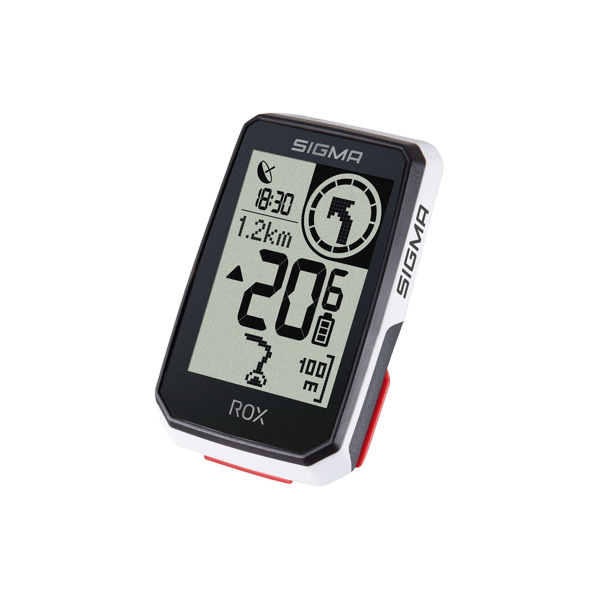 Sigma sport GPS cykelcomputere rox 2.0 endurance hvid