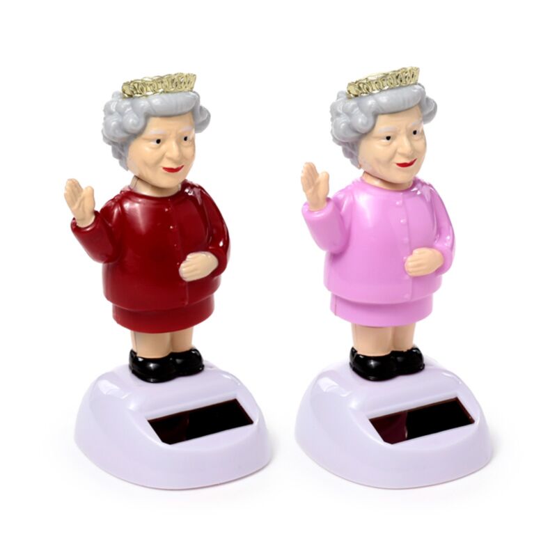 Dronning Elizabeth solar figur