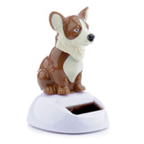 Corgi solar figur