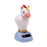Enchanted rainbow unicorn solar figure