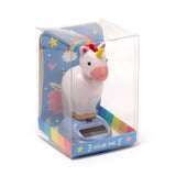 Enchanted rainbow unicorn solar figure