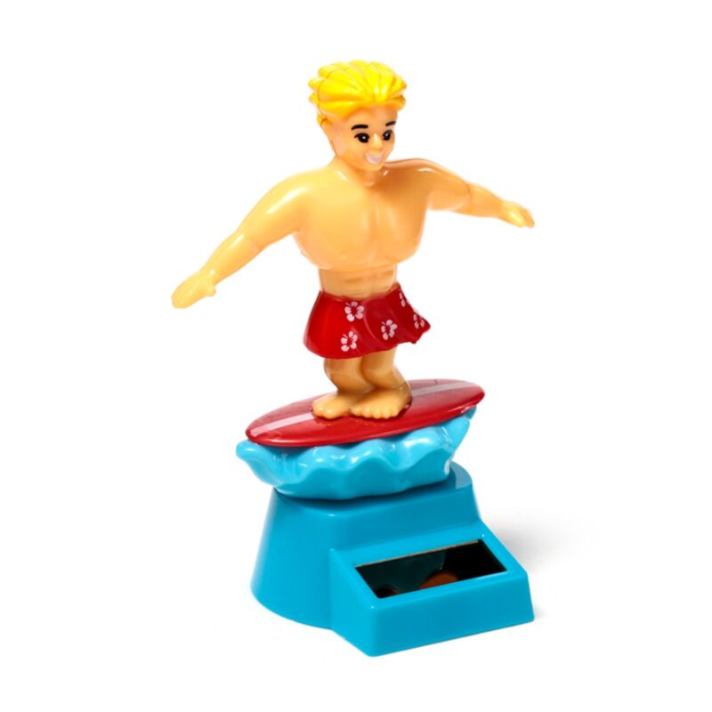 Surfer dude solcelle solar pal figur