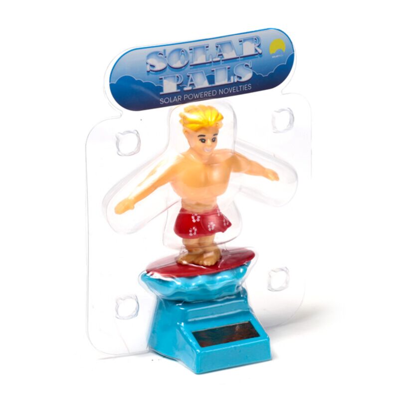 Surfer dude solcelle solar pal figur