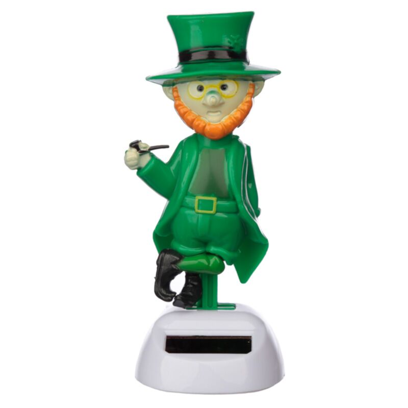 Lucky gnome solar figur