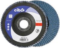 Cibo klapskive 125mm blå 40 fladstål | 10 stk