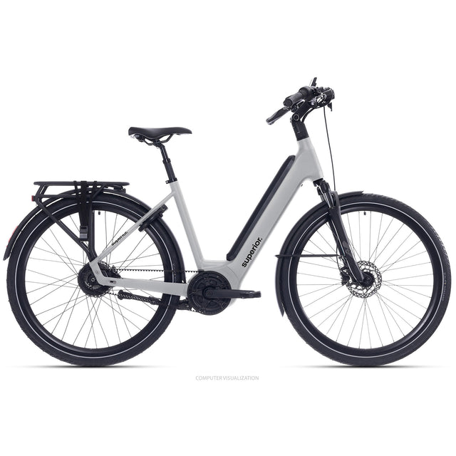 Superior eway 6,5 50cm (m) glans grå mik