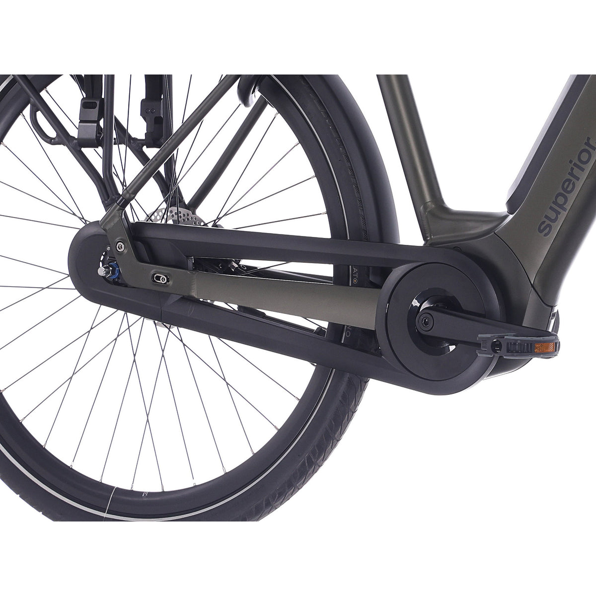Superior e-tour eway 6,0 54cm(l) mørkegrøn mat mik hd