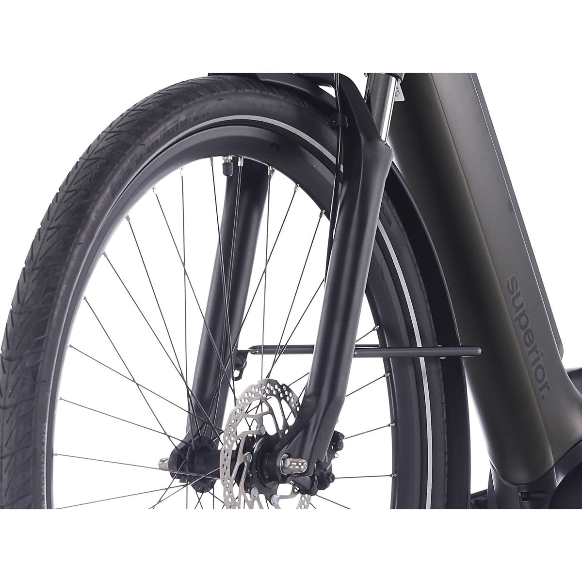 Superior e-tour eway 6,0 54cm(l) mørkegrøn mat mik hd