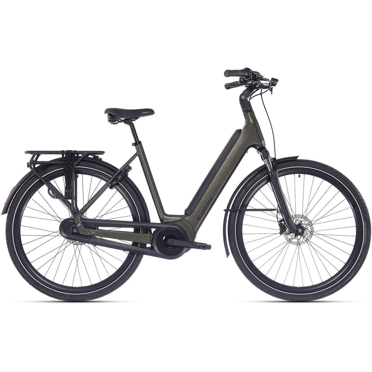 Superior e-tour eway 6,0 54cm(l) mørkegrøn mat mik hd