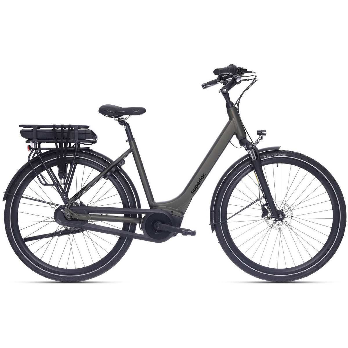 Superior emove 6.3 (2026) 54 cm (l) mat mørkegrøn