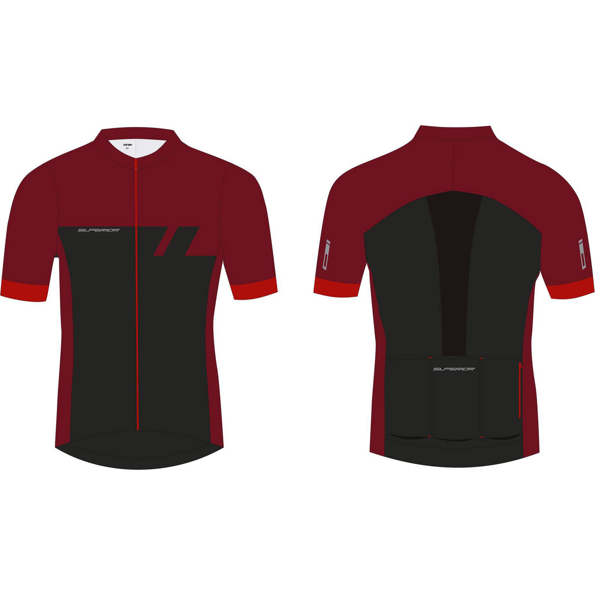 Superior mtb trøje m tibetansk rød