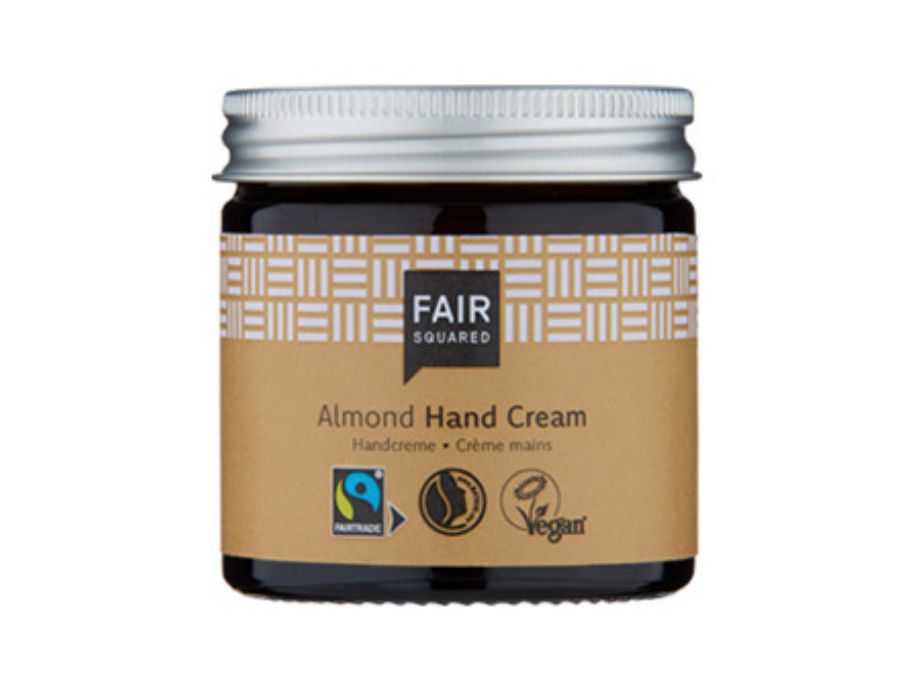 Fair firkantet håndcreme mandel -50 ml