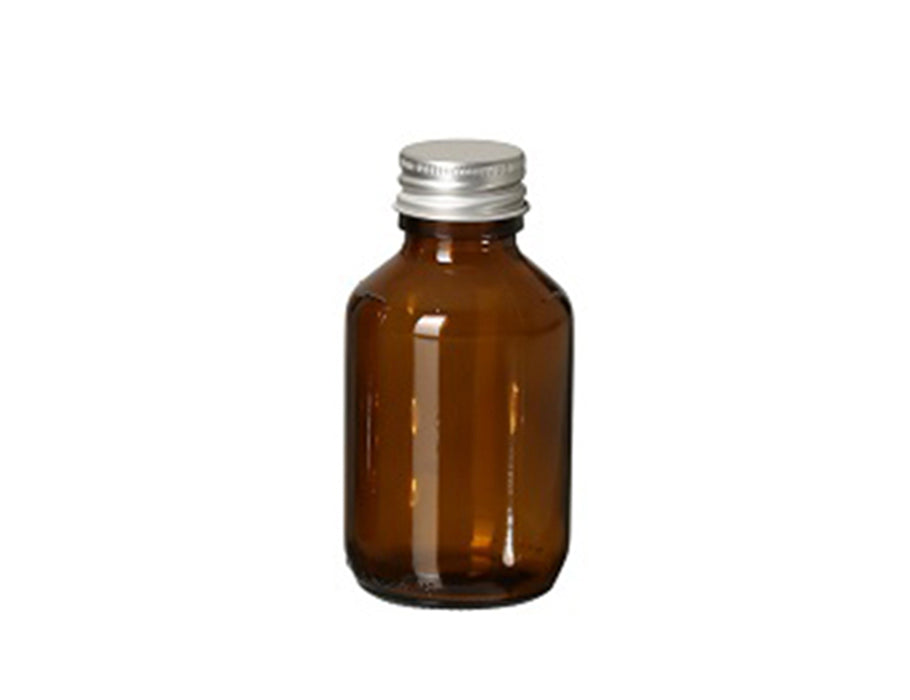 Fair kvadrat glasflaske med hætte - Leef - 100 ml