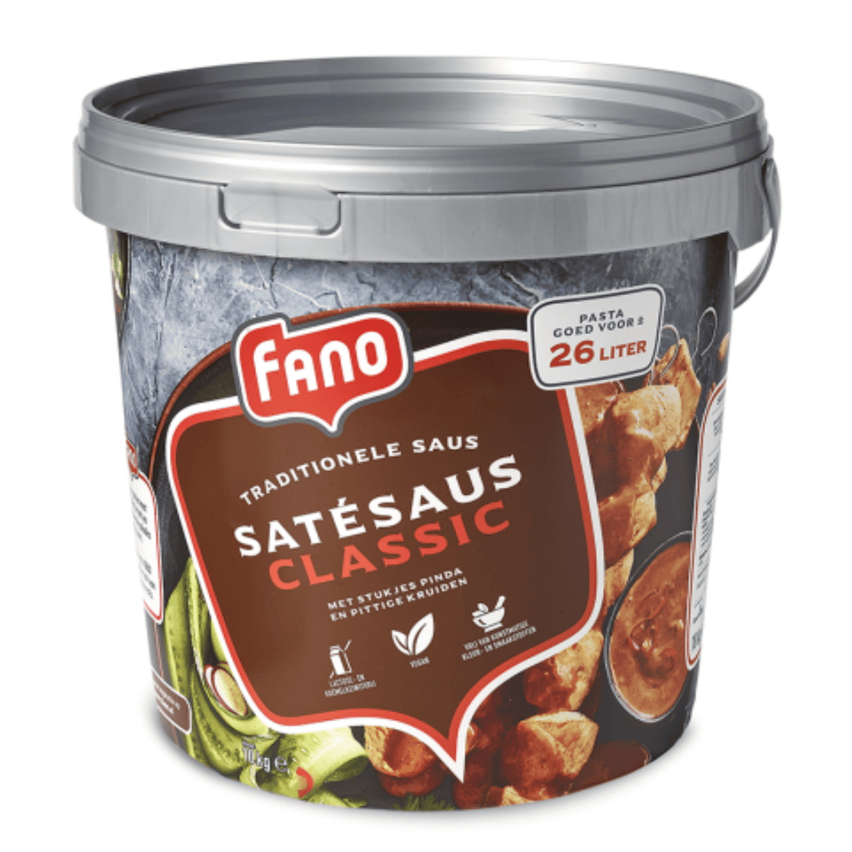 Fano satay sauce bøtte (10 kg)