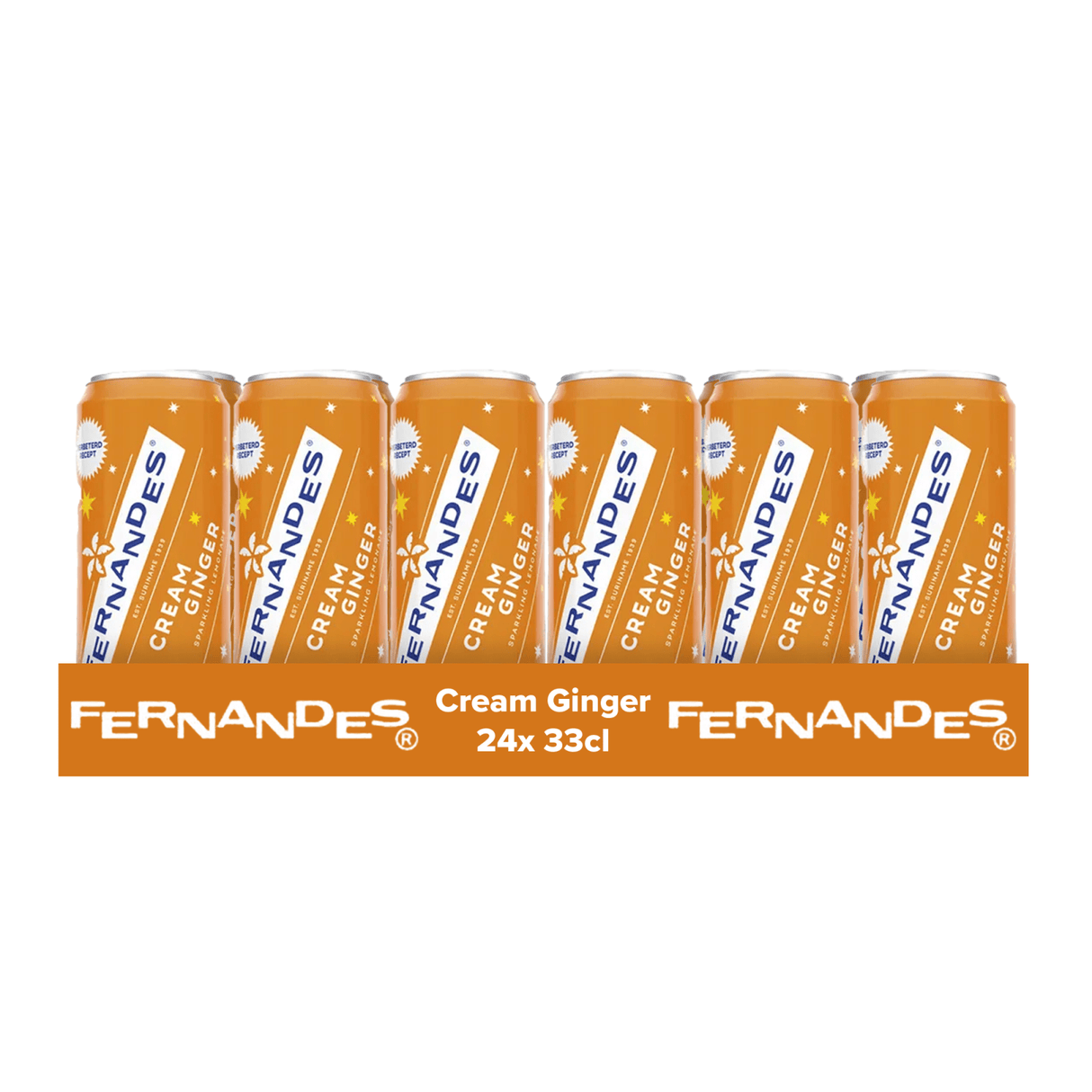 Fernandes fløde ingefærdåse (24x 33cl)