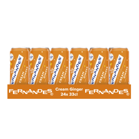 Fernandes fløde ingefærdåse (24x 33cl)