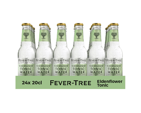 Fever tree elderflower tonic (24x 20cl)