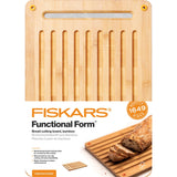 Fiskars funktionelle form bambusbrødskærebord