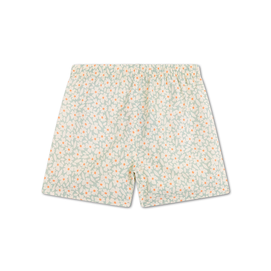 Blomstrende | grønne UV badeshorts til piger