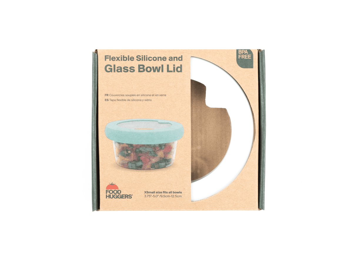Food huggers silikonelåg - hvid - xtra small