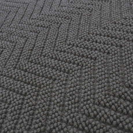 Hollandsk hus formia bademåtte 50x80cm grå