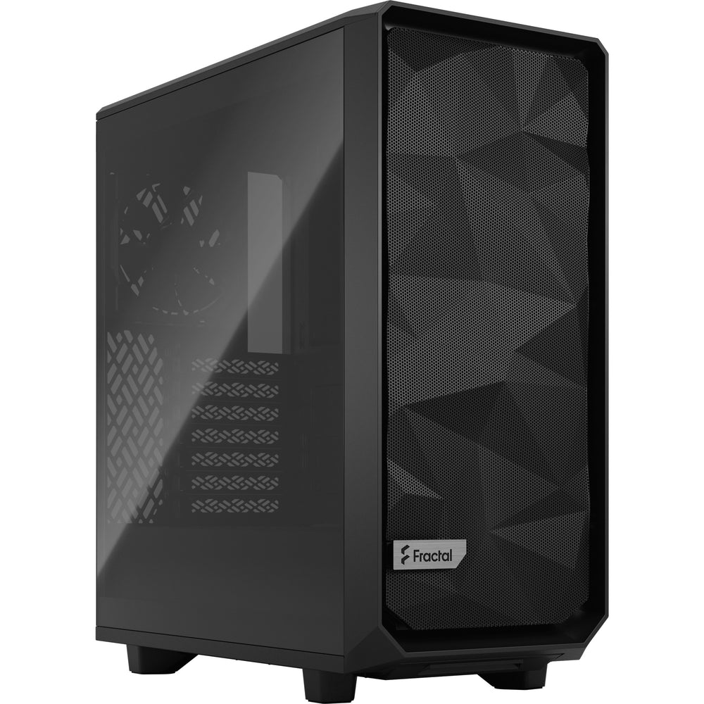 Fraktal design meshify 2 kompakt lys tempereret glas