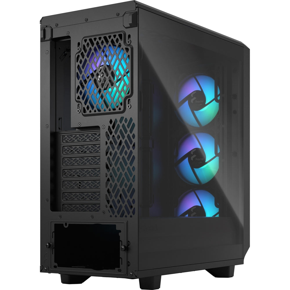 Fraktal design meshify 2 kompakt lite rgb sort tg lys farvetone
