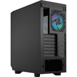 Fraktal design meshify 2 kompakt lite rgb sort tg lys farvetone