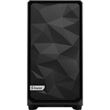 Fraktal design meshify 2 mørkt tempereret glas