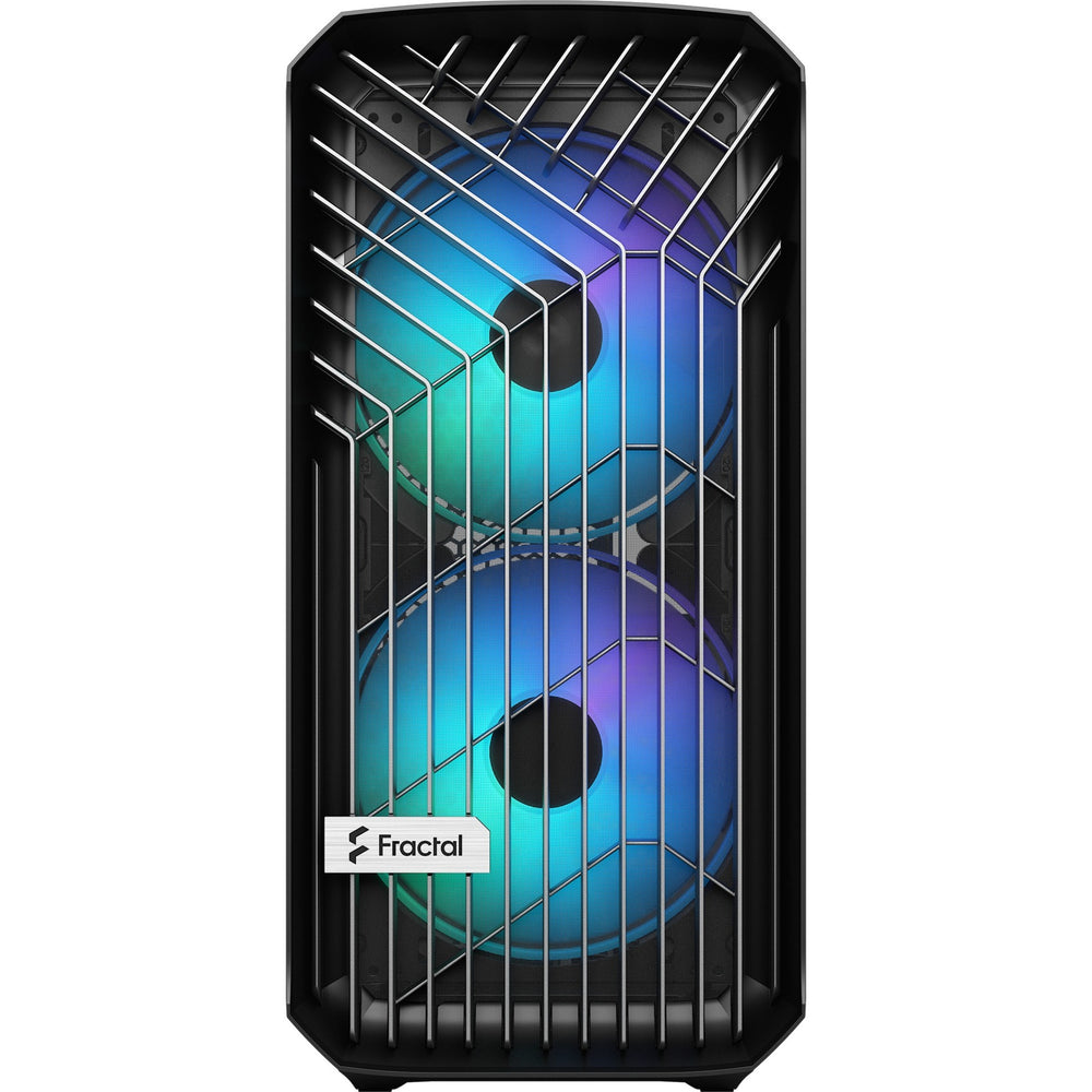 Fraktal design fraktal design torrent kompakt RGB sort TG lys
