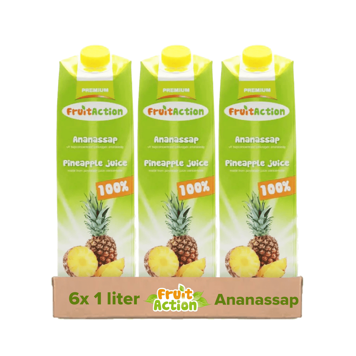 Frugtananasjuice (6x1 liter)