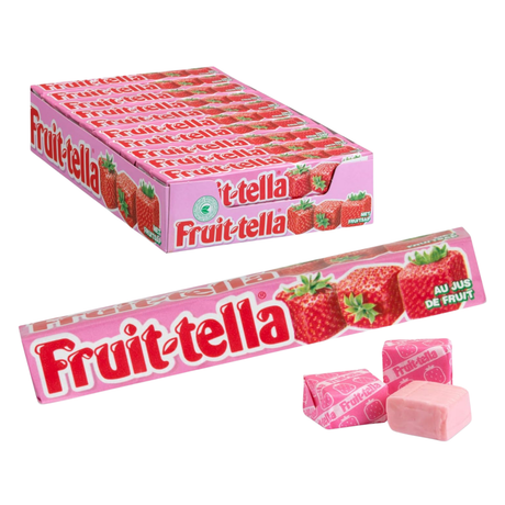 Fruittella jordbær vegansk rulle (20x41gr)