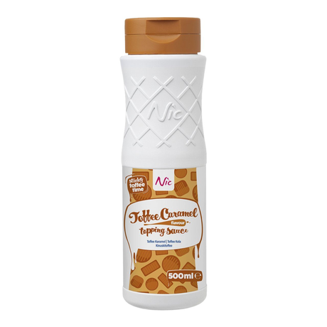 Fin topping toffee karamel (500 ml)