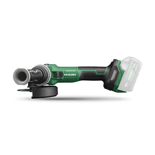 Hikoki batteri vinkelsliber 125mm 18v nøgen