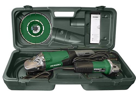 Hikoki vinkelsliber sæt g23sw2+g13sr4(s)+diamantklinger