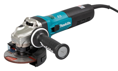 Makita ga5091x01 | 230v | vinkelsliber | 125 mm | med låseafbryder | i æske - ga5091x01