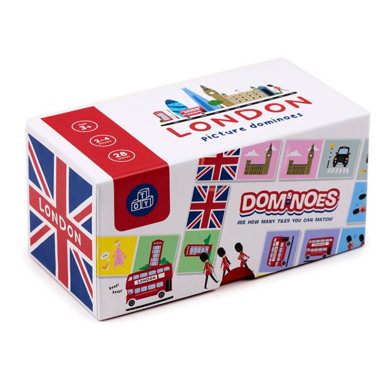 London souvenir børnedominosæt
