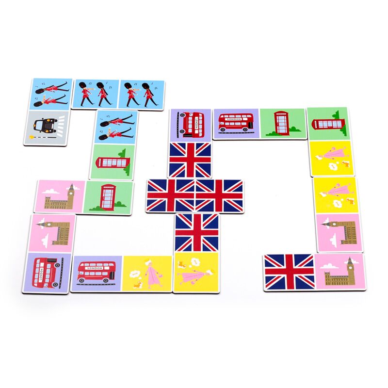London souvenir børnedominosæt
