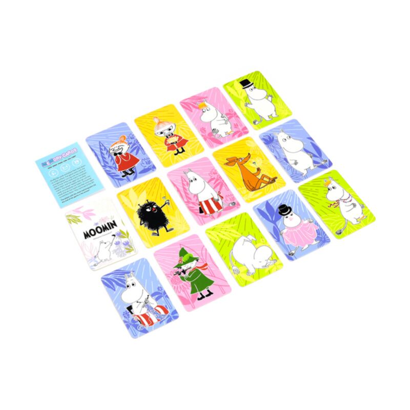 Union moomin børn hukommelseskort sæt